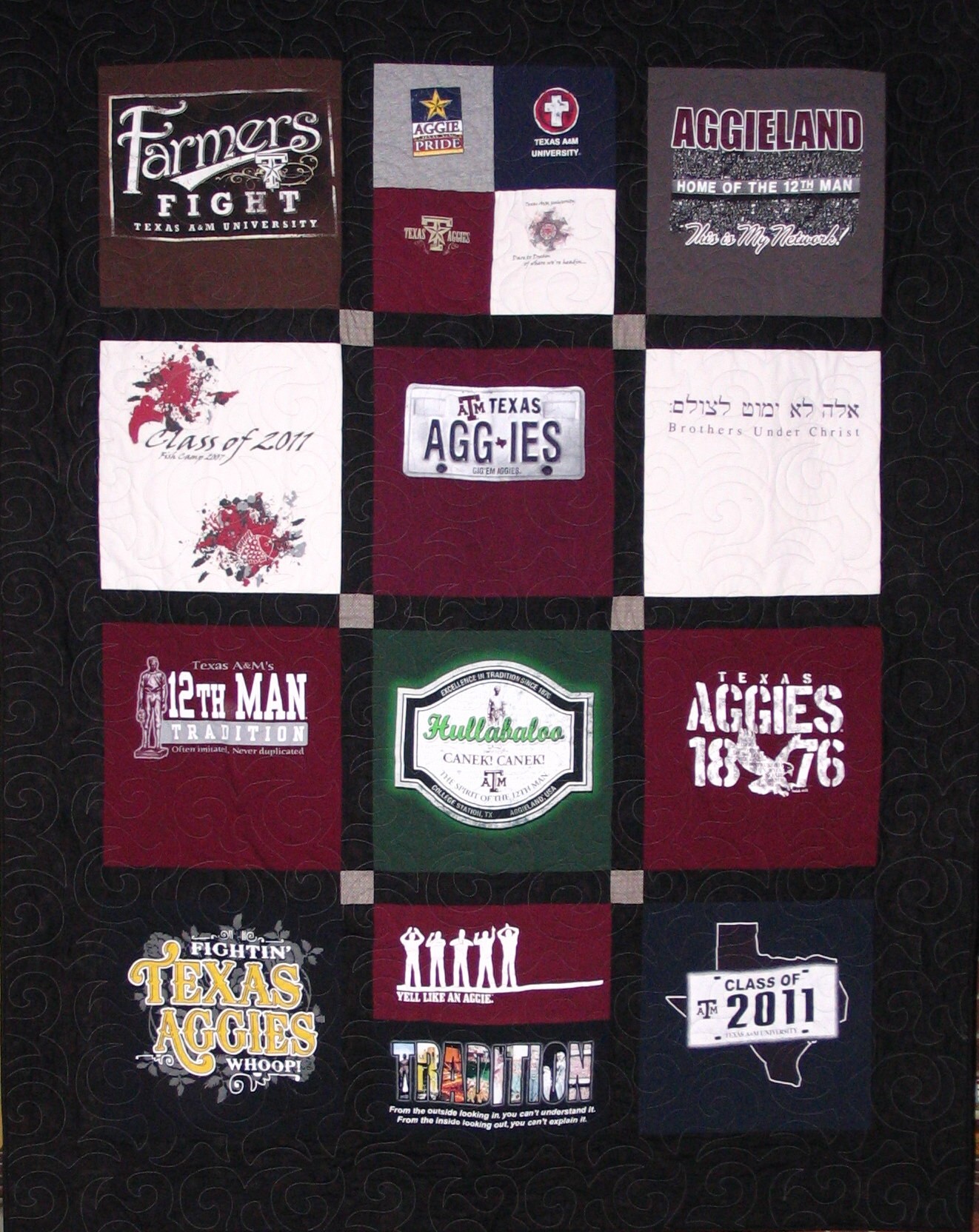 AggieT-ShirtQuilt