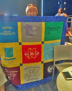 Teacher Scholarship Fundraiser T-Shirt Quilt